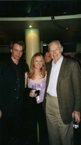 With the incredible Sir George and Giles Martin at the Planetarium launch of Cantamus Aurora in London